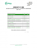 Circuit 498 – Primaire – Maternelle